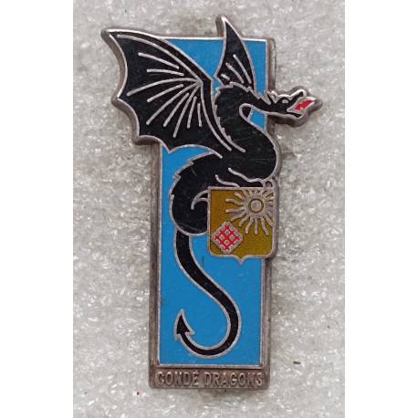 2e Régiment de Dragons désignation en relief