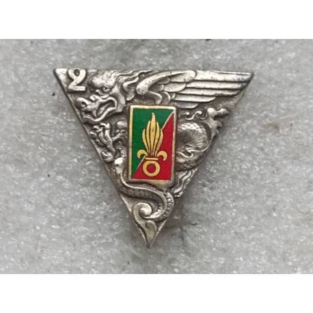2e Régiment Etranger de Parachutistes avec son cuir