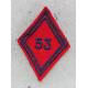 53e Régiment d'Artillerie losange de bras homme du rang