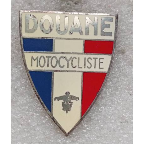 Douane Motocycliste