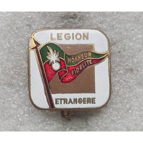 Dépôt des Engagés Volontaires Etrangers émail - RETIRAGE