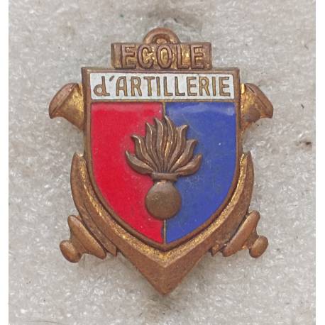Ecole d'Artillerie émail