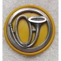 Troupes de Montagne insigne de béret avec plastron jonquille