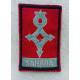 Troupes au SAHARA écusson de bras (tissu)
