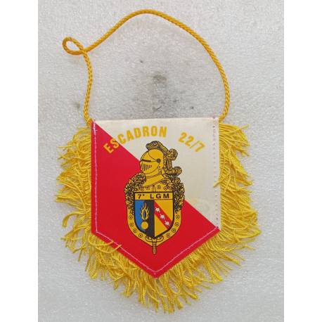 Fanion de l'Escadron 22/7 de WISSEMBOURG  5x13cm plus franges