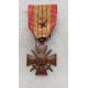 Croix de Guerre 1939  avec 1 étoile en bronze