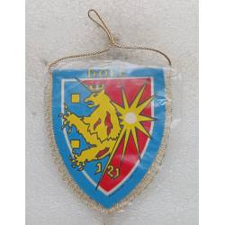 Fanion de l'Escadron de Gendarmerie Mobile 1/21 de DOLE 8,5x10cm + franges