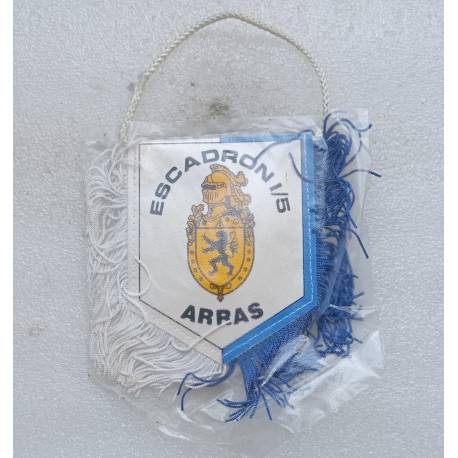 Fanion de l'Escadron de Gendarmerie Mobile 1/5 de ARRAS 8x10cm + franges