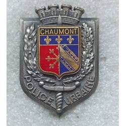 CHAUMONT Police Urbaine (2 pièces)