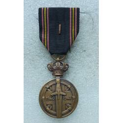 Belgique : Médaille des Prisonniers de Guerre 1940-1945 avec rappel