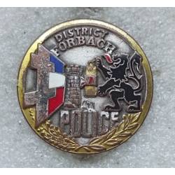 FORBACH District de (57) Police