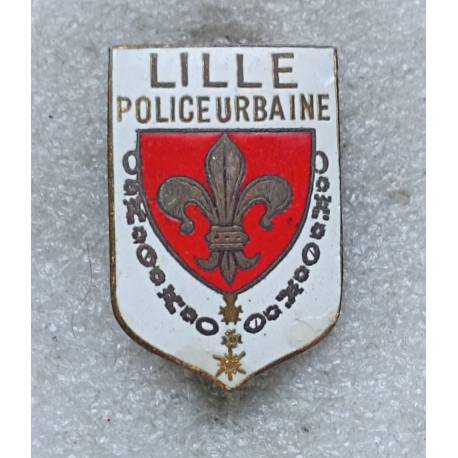 LILLE Police Urbaine émail