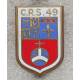 CRS 49 MONTELIMAR (Compagnie Républicaine de Sécurité) émail