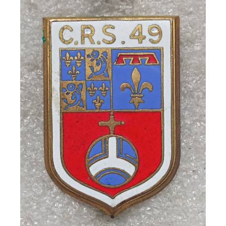 CRS 49 MONTELIMAR (Compagnie Républicaine de Sécurité) émail