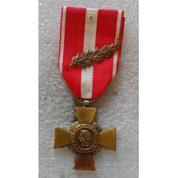 Croix de la Valeur Militaire avec 1 palme bronze