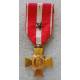 Croix de la Valeur Militaire avec 1 étoile bronze