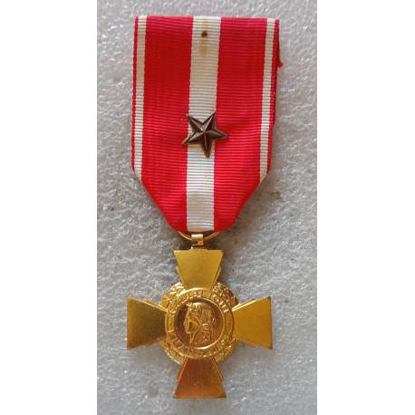 Croix de la Valeur Militaire avec 1 étoile bronze