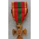 Croix du Combattant Volontaire avec agrafe AFRIQUE DU NORD (sans dates)