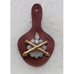 Service Général du Matériel sur son cuir