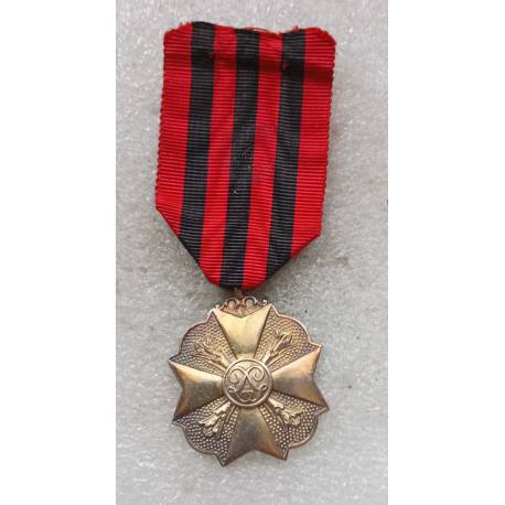 Belgique : Médaille Civique - médaille classe or
