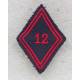 12e Régiment de Cuirassiers  ( losange de bras) homme du rang