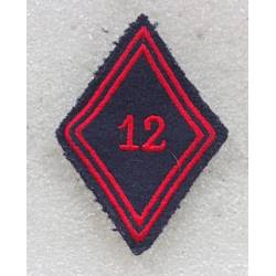 12e Régiment de Cuirassiers  ( losange de bras) homme du rang
