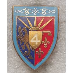 4e Régiment de Hussards relief
