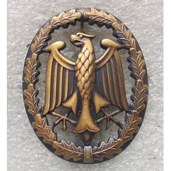 Allemagne : Badge de compétence militaire des forces armées allemandes classe bronze