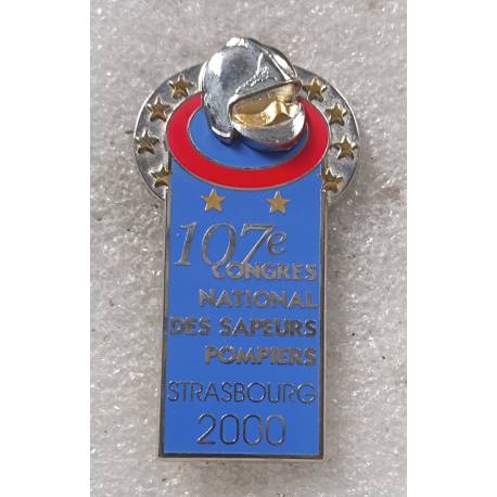 STRASBOURG (67) 107e Congrès National des sapeurs Pompiers 2000