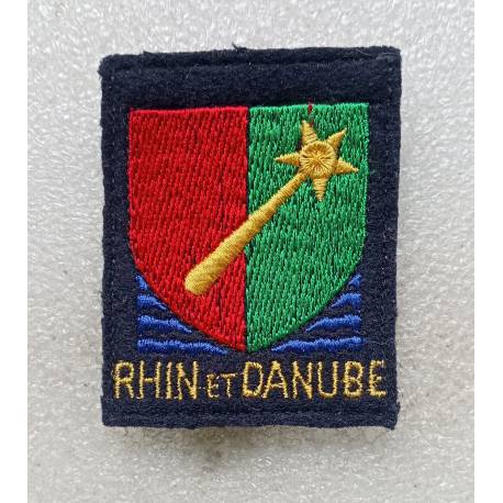 1ère Armée Française RHIN et DANUBE (tissu)