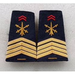 Artillerie Fourreaux d'épaule (la paire) Sergent Chef BM2