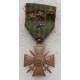 Croix de Guerre 1914-1918 avec 3 étoiles bronze et 1 étoile argent