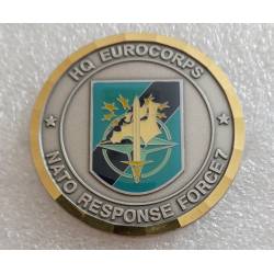 Coin HQ EUROCORPS - Nato Response Force 7