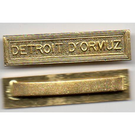 Agrafe DETROIT d'ORMUZ