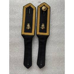 Allemagne : paire d'épaulettes de sous officier service approvisionnement de la marine allemande actuelle