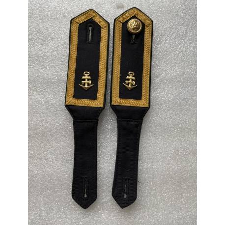 Allemagne : paire d'épaulettes de sous officier service approvisionnement de la marine allemande actuelle