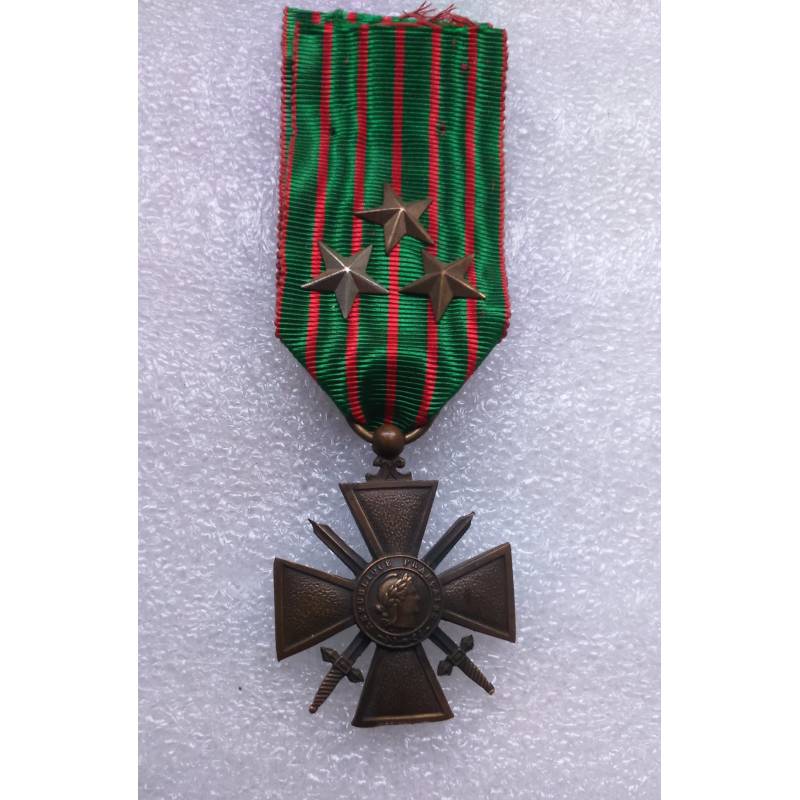 Liste Croix De Guerre 14 18 Avec étoile De Bronze