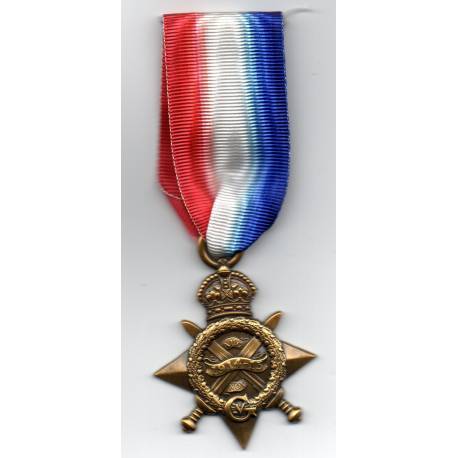 ANGLETERRE : The 1914-1915 Star reproduction