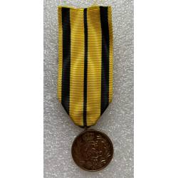 SAXE : Médaille de bronze de Frédéric-Auguste - Sachsenkönigreich Friedrich-August Medaille