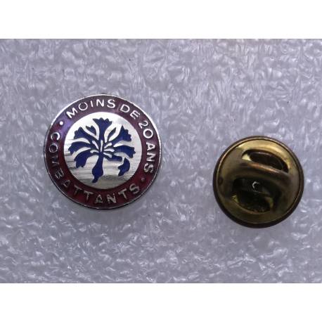 Combattants de moins de 20 ans (pin's)