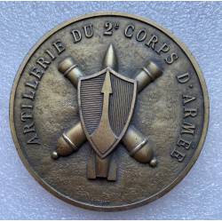 Artillerie du 2e Corps d'Armée Médaille de table